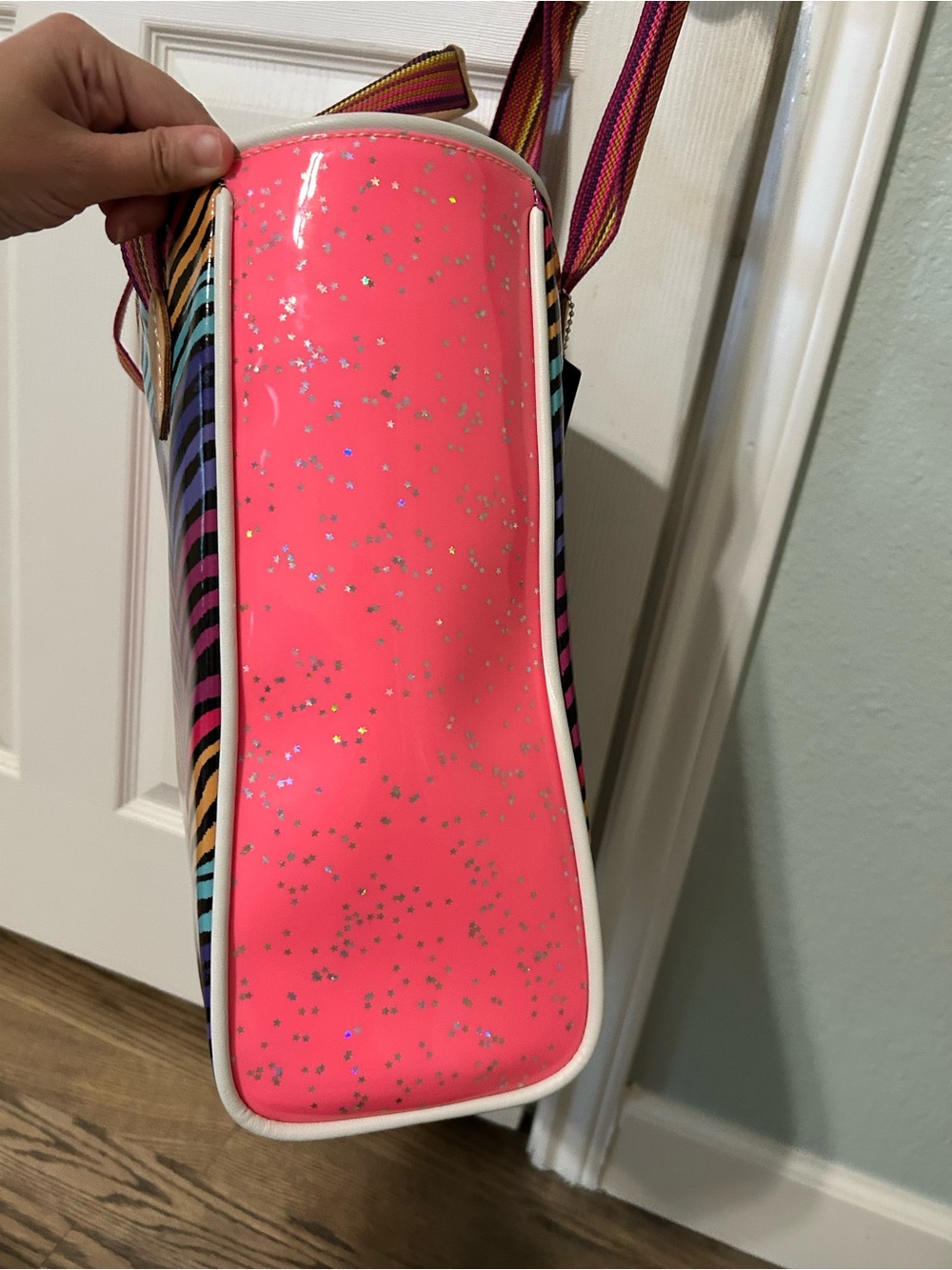 Consuela Vanessa classic tote pink zebra - Picture 4 of 10